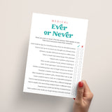 Nurse Party Games Printable
