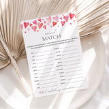 Date Night Game for Couples Mind Match