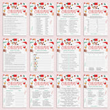 Let's Get Lit Christmas Party Games Bundle by LittleSizzle