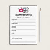 Kiss All The Time Disco Occasionally Album Release Party Printables