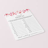 Date Night Game for Couples Mind Match