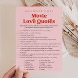 Red and Pink Galentines Party Games Printable