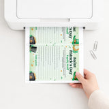 St. Patrick's Day Friendly Feud Game Questions and Answers Printable