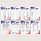 July 4 Games Bundle Instant Download