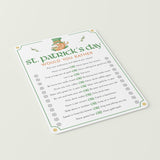 St Patricks Day Would You Rather Questions