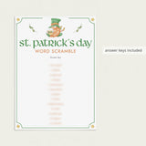 Printable St Patricks Day Game Bundle for Adults