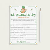 St Patricks Day Family Feud with Answer Key Printable by LittleSizzle