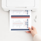 Memorial Day Games Bundle Printable