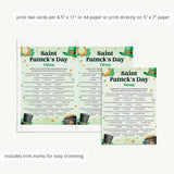 St Patricks Day Games Adults Printable