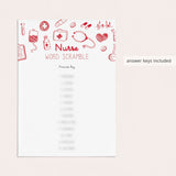 8 Printable Nurse Trivia Games