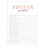 Quinceanera Party Game How Well Do You Know The Birthday Girl Printable by LittleSizzle