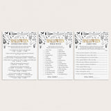 Witchy Halloween Party Games Printable by LittleSizzle