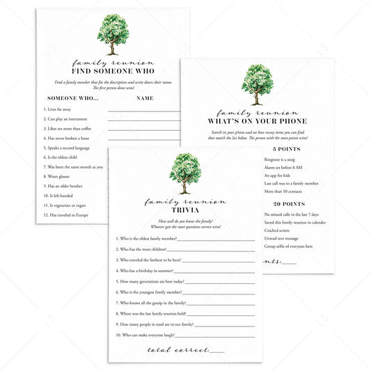 Family Gathering Icebreaker Games by LittleSizzle