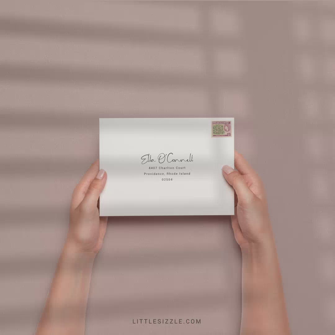 Autumn Baby Sprinkle Invite Customizable Template