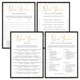 Printable New Year's Party Games Bundle by LittleSizzle