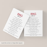 Married in 1983 Trivia Quiz for Ruby 42nd Anniversary