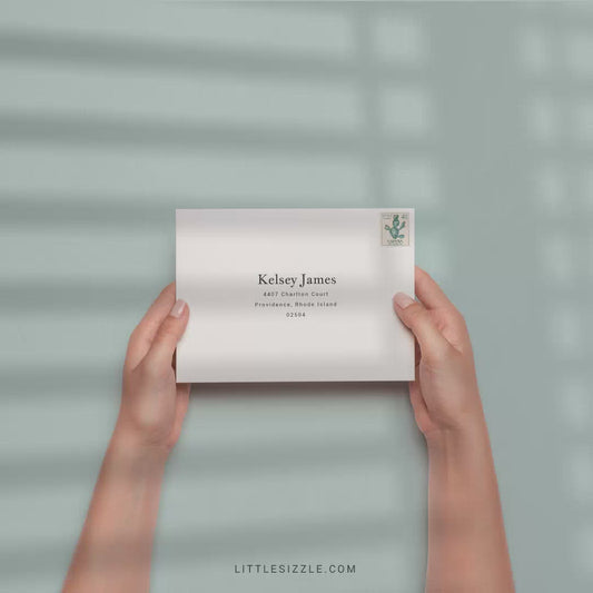 Blush Pink Baby Shower Invitation Set