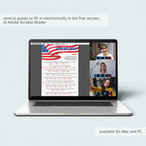 4th of July Trivia Printable & Virtual
