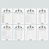 Printable Christmas Games Bundle Scandinavian Theme by LittleSizzle