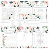 8 Tropical Bridal Shower Games Printable by LittleSizzle