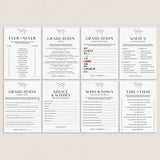 Simple Graduation Games Bundle Printable by LittleSizzle