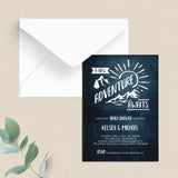 Adventure Awaits Baby Shower Invitation Template