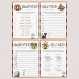 Halloween Games Bundle for Teens and Adults by LittleSizzle