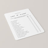 Adult Birthday Game for Him Ever or Never Printable