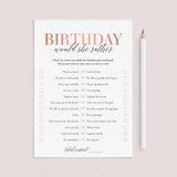 Born In 1993 32nd Birthday Party Games Bundle For Women