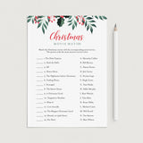 Holiday Game for Family Christmas Movie Match by LittleSizzle