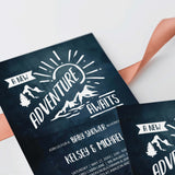 Adventure Awaits Baby Shower Invitation Template