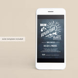 Adventure Awaits Baby Shower Invitation Template