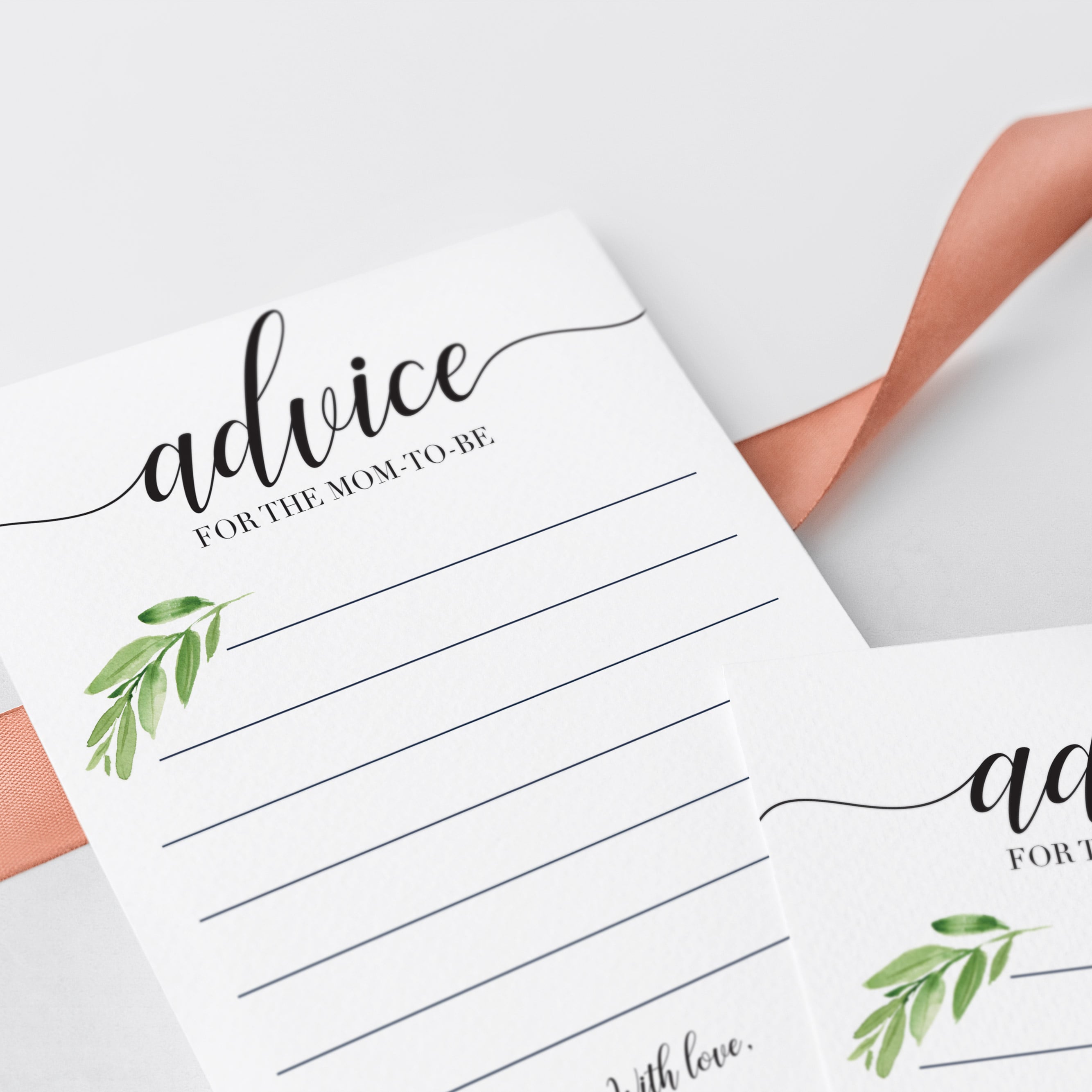 Green watercolor baby shower games printable by LittleSizzle