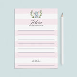 Elephant baby shower girl printable games by LittleSizzle