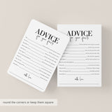 First Birthday Party Advice Cards Printable