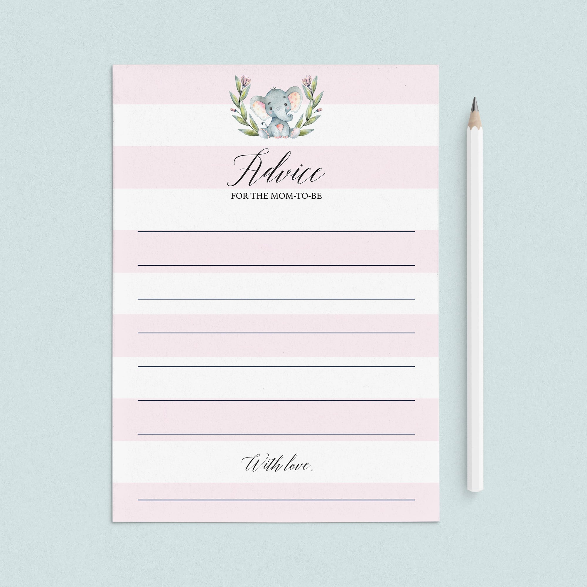 Elephant girl baby shower ideas by LittleSizzle