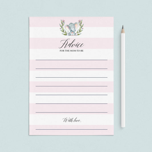 Elephant girl baby shower ideas by LittleSizzle