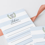 Advice for parents to be for elephant themed baby shower by LittleSizzle