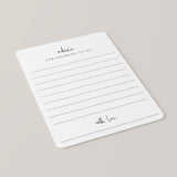 Minimalist Advice For The Bride Cards Printable
