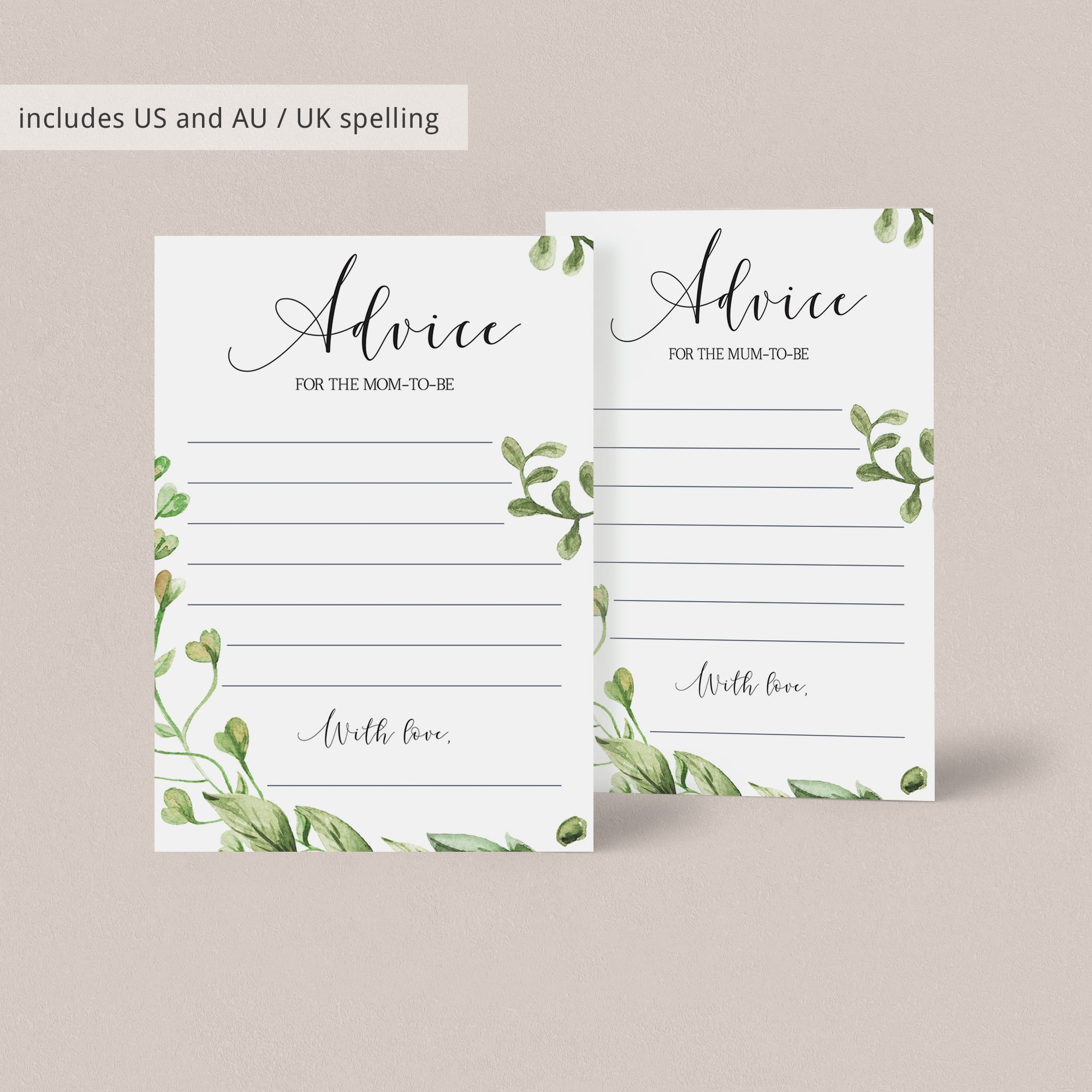 Garden baby shower games and decor printables by LittleSizzle