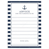 Baby advice for new parents printable by LittleSizzle