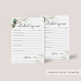 Printable Mother's Day Card All About My Mom