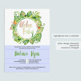 Editable Gender Neutral Baby Shower Invitation by LittleSizzle