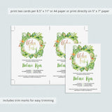 Aloha Baby Baby Shower Invitation Template by LittleSizzle