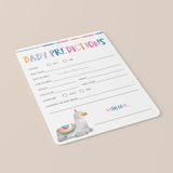 Llama baby shower games instant download by LittleSizzle