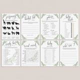 Neutral BabyShower Games Package Digital Files by LittleSizzle