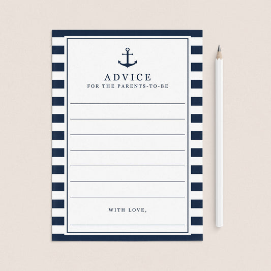 Baby advice for new parents printable by LittleSizzle