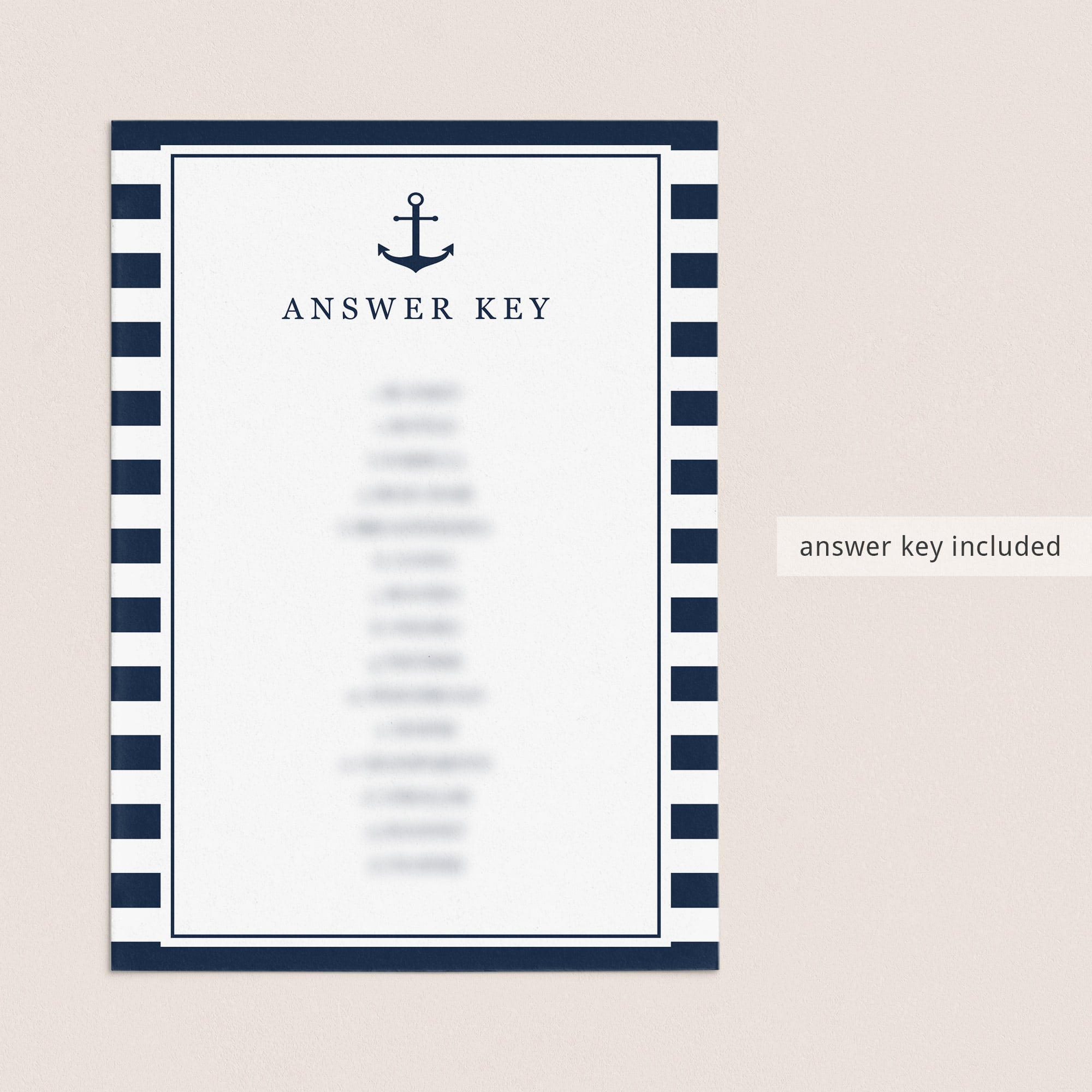 Baby word scramble and answer key printabe for baby showers by LittleSizzle