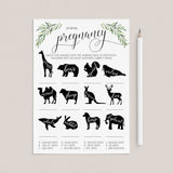 Neutral BabyShower Games Package Digital Files