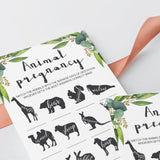 Green Baby Shower Games Bundle Printable